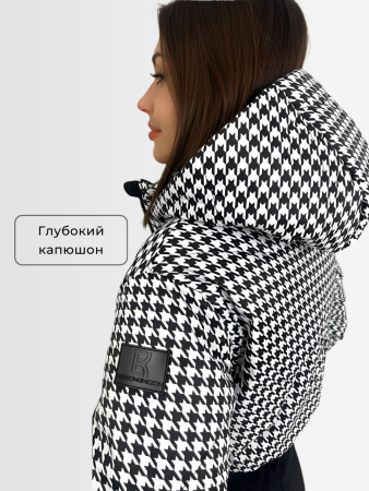 Демисезонный женский горнолыжный комбинезон Гусиная лапка